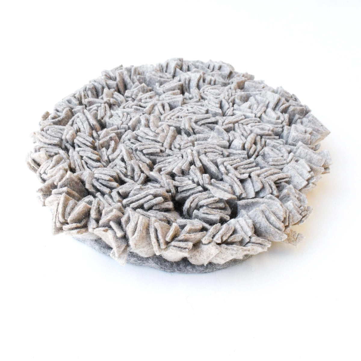 Handmade Felt Snuffle Mat for Cats